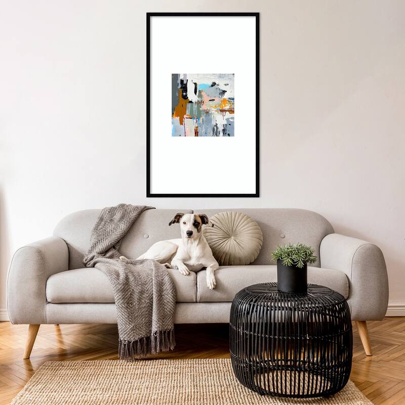 Sebastopol by Jeffrey Tover Wood Framed Wall Art Print - Svelte Noir Black