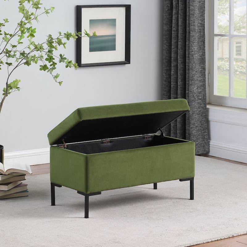 HomePop Storage Bench with Metal Leg