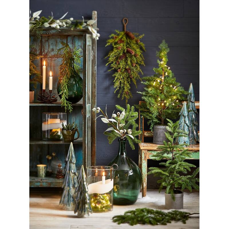 Tall Pines Ceramic Decor Small Size
