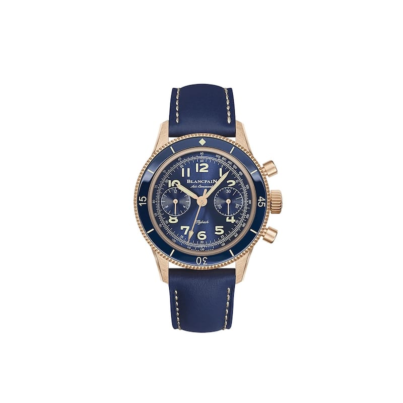 Blancpain Air Command Flyback Men's Watch - Blue