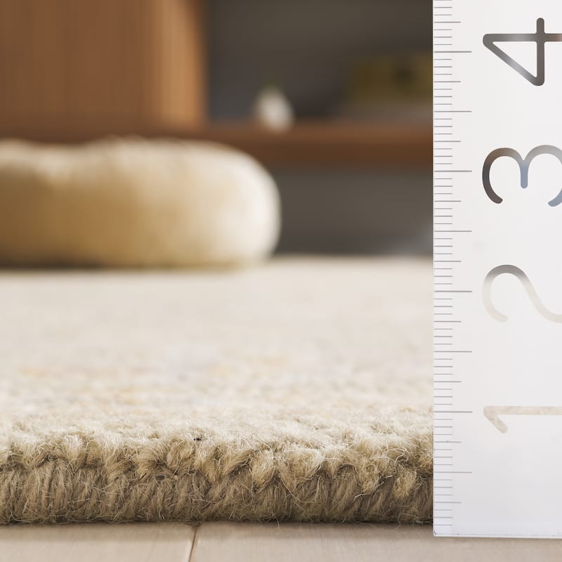 SAFAVIEH Handmade Blossom Eefke Modern Floral Wool Rug