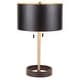 preview thumbnail 1 of 12, Silver Orchid Nissen Metal Table Lamp