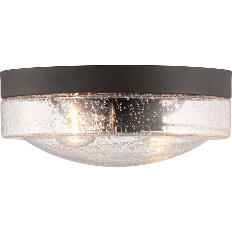 Weldon Collection Two-Light Flush Mount - 9.750" x 13.750" x 13.750"