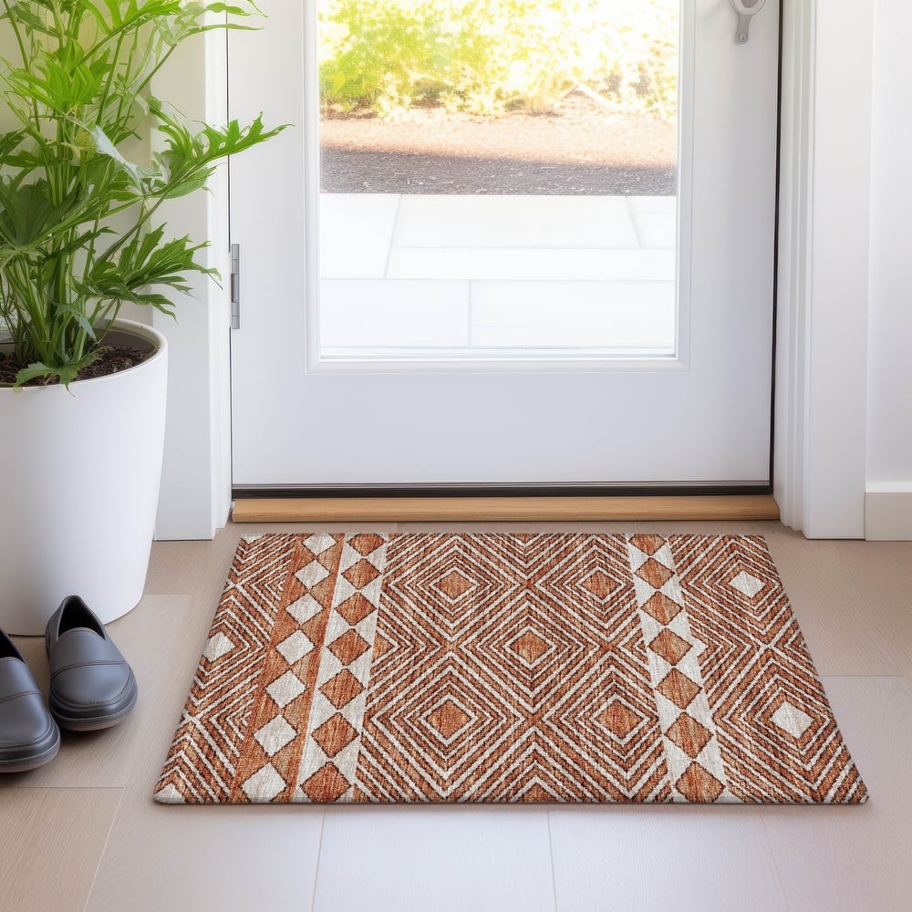 Premium Washable Super Soft Tribal Boho Mayfield Rug