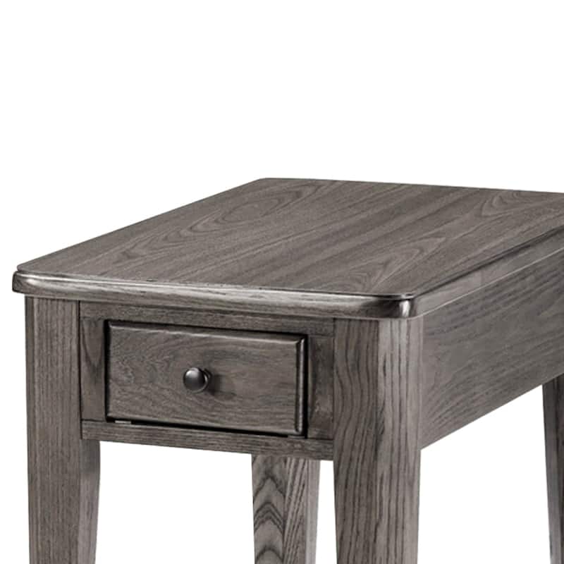 Chromcraft Peter Revington End Table in Gray Finish