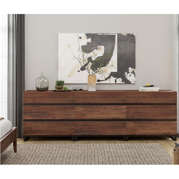 40 inch tv on dresser Modern TV Stand for 40 inch TVs, Entertainment Center Console with 3  Drawers, Metal Base, Living Room, Bedroom - Bed Bath & Beyond