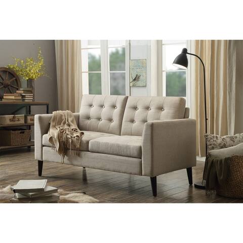 Madison Furniture Estrella Multicolor Tufted Square Arm Loveseat 33 inches Wide