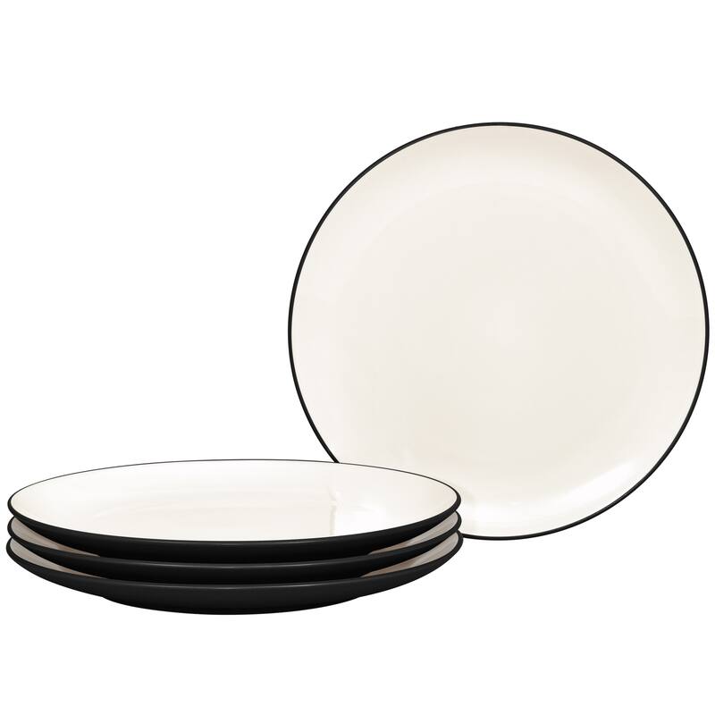 Noritake Colorwave Set Of 4 Mini Plates, 6-1/4" - Graphite