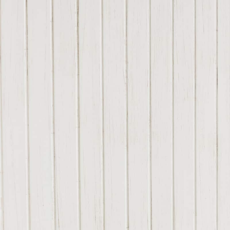 Seaside Distressed White Hall Tree