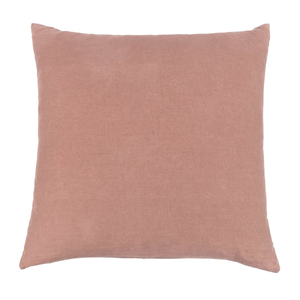 100% French Linen Throw Pillow Sham by BOKSER HOME