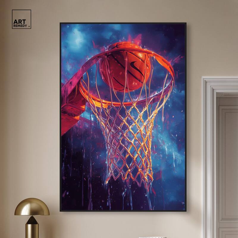 Through the Hoop Canvas by Art Remedy