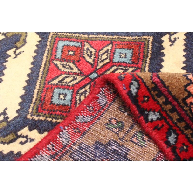 ECARPETGALLERY Hand-knotted Konya Anatolian Cream Wool Rug - 2'4 x 9'1