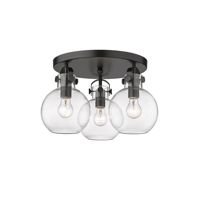 Innovations Lighting Newton Sphere - 3 Light 7" Flush Mount