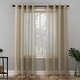 preview thumbnail 20 of 105, No. 918 Emily Voile Sheer Grommet Curtain Panel- Single Panel