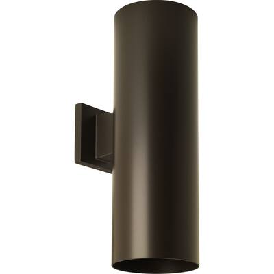 6" LED Outdoor Up Down Wall Cylinder - 19.500" x 10.250" x 8.500"