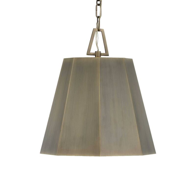 Uttermost Granada 1 Light Hexagon Pendant - 15"W x 15"D x 16"H
