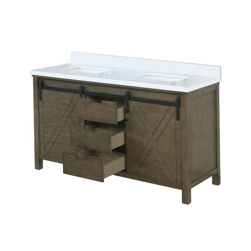 Marsyas Bath Vanity and Cultured Marble Countertop