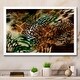 preview thumbnail 6 of 6, Designart 'Leopard And Tiger VII' Modern Framed Wall Decor 12 In. Wide x 8 In. High - White