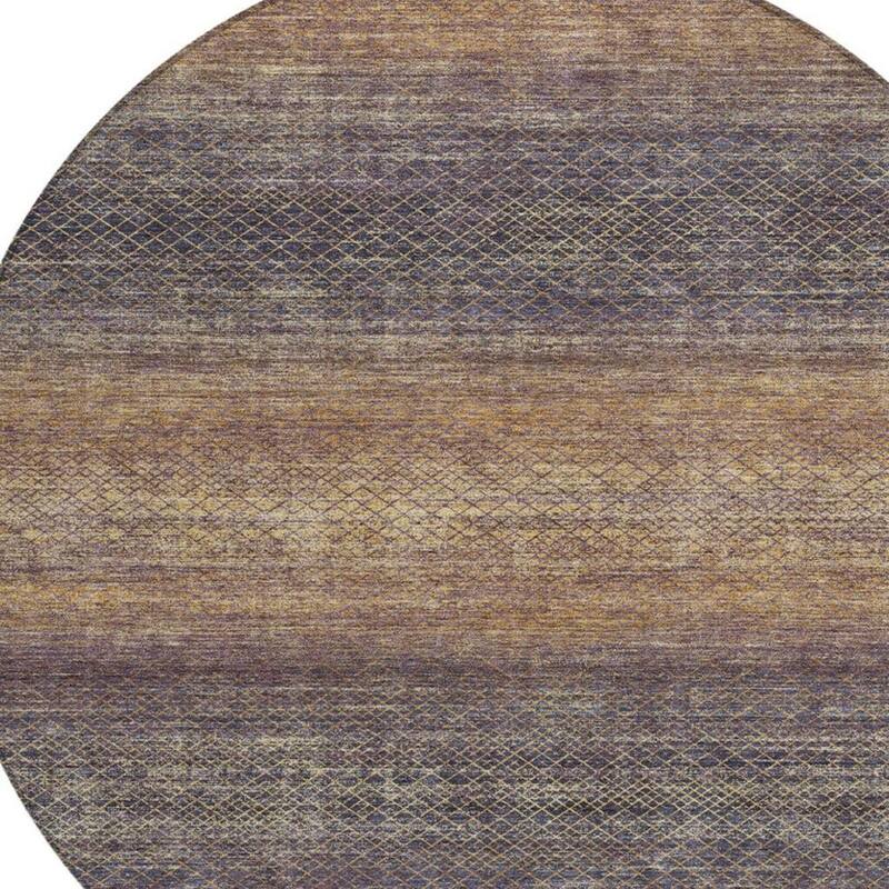 HomeRoots Geometric Transitional Rectangle Outdoor Rug
