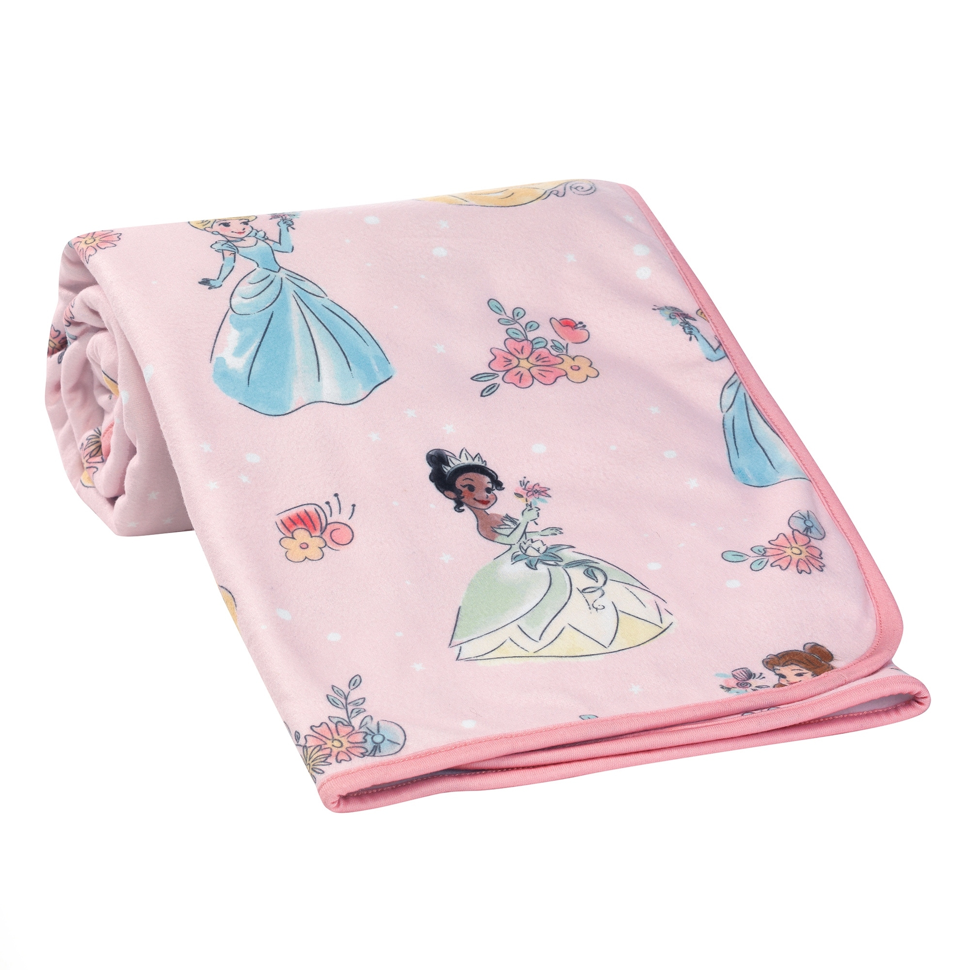 Pink fleece sale baby blanket
