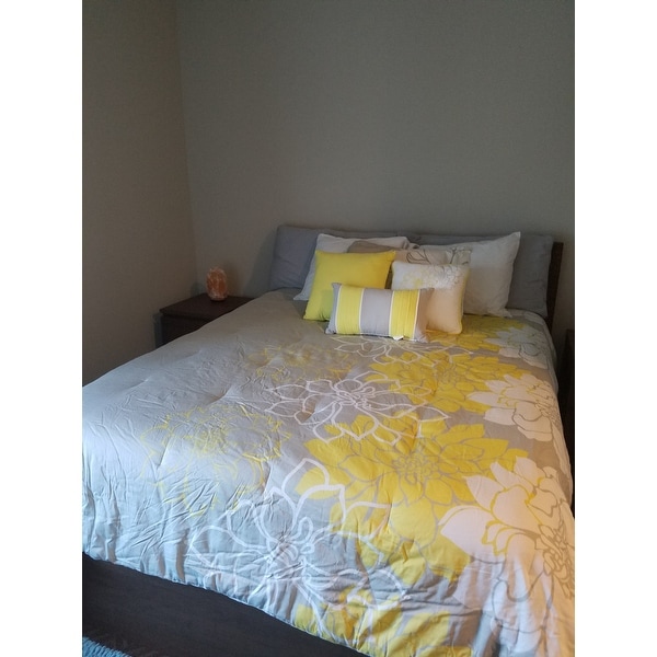 Top Product Reviews For Madison Park Brianna Grey And Yellow