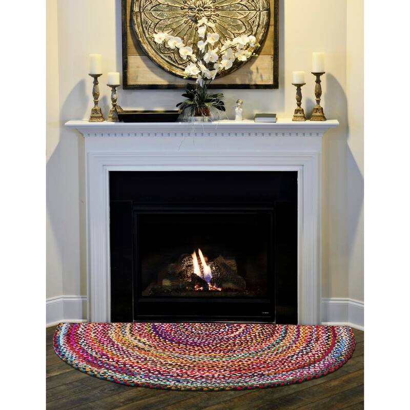 Braided Slin Collection Area Rug