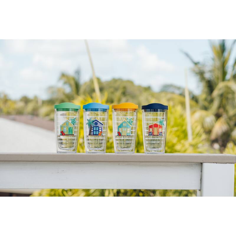 Tervis Beach House Retreat Collection Made in USA Double Walled Insulated Travel Tumbler, Margarita House