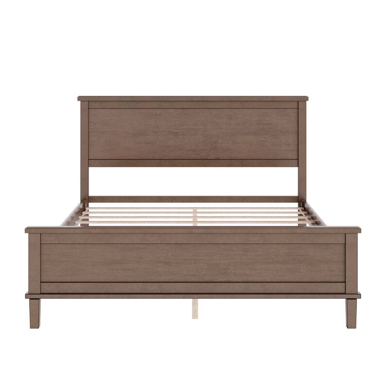 Stylish & Durable Design Modern Wood Platform Bed by Harper&Bright Designs