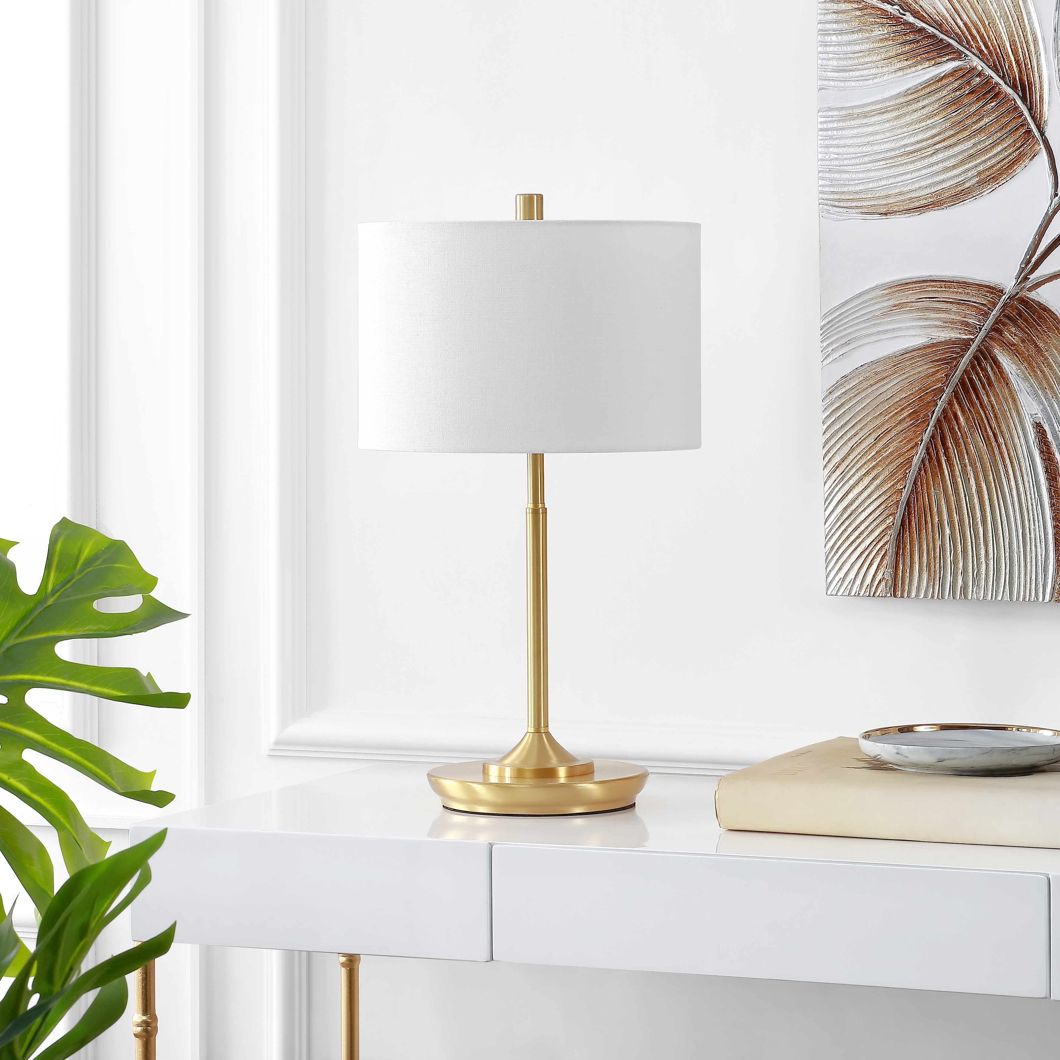 SAFAVIEH Lighting Daniella 22-inch LED Table Lamp (Set of 2) - 12" W x 12" L x 21.5" H - 12Wx12Dx22H