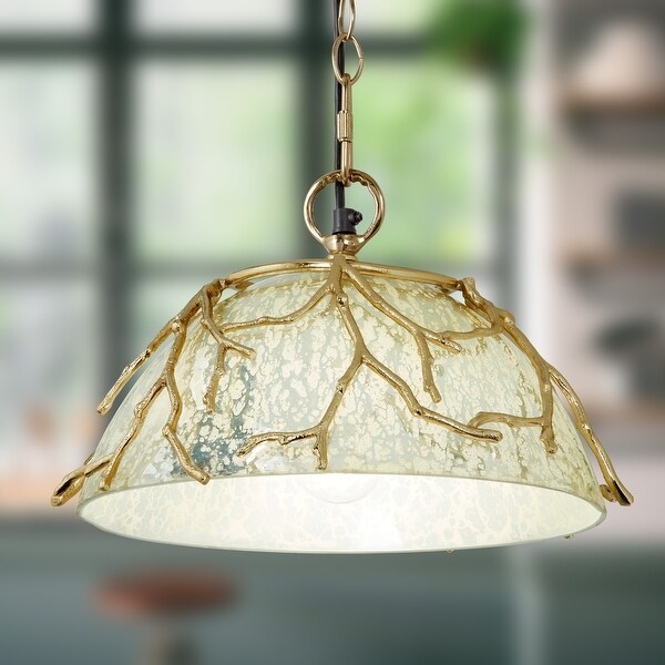 Silver and gold pendant light outlet