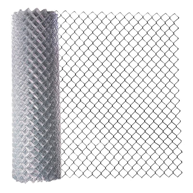 ALEKO Galvanized Steel 50-foot Chain Link Fence Kit