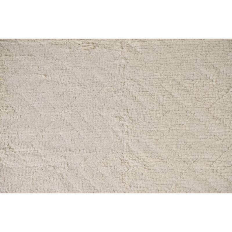 Earth Tone Moroccan Oriental Area Rug Handmade Wool Carpet - 5'2"x 7'6"