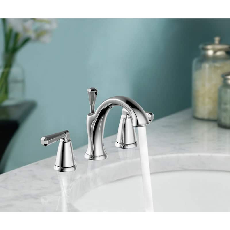 Ultra Faucets Z Collection Two-Handle Widespread Lavatory Faucet
