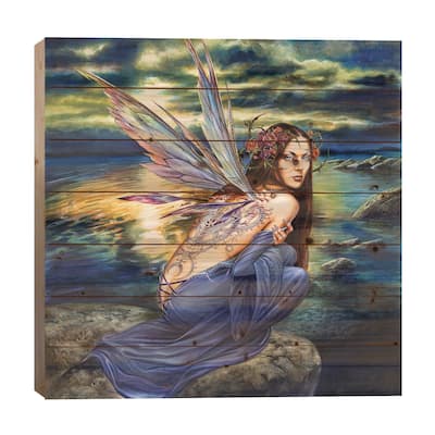 Sylundine Print On Wood by Alchemy England - Multi-Color