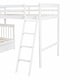 preview thumbnail 25 of 44, Twin over Full L-Shaped Bunk Bed with Ladder, Staircase, and 3 Drawers