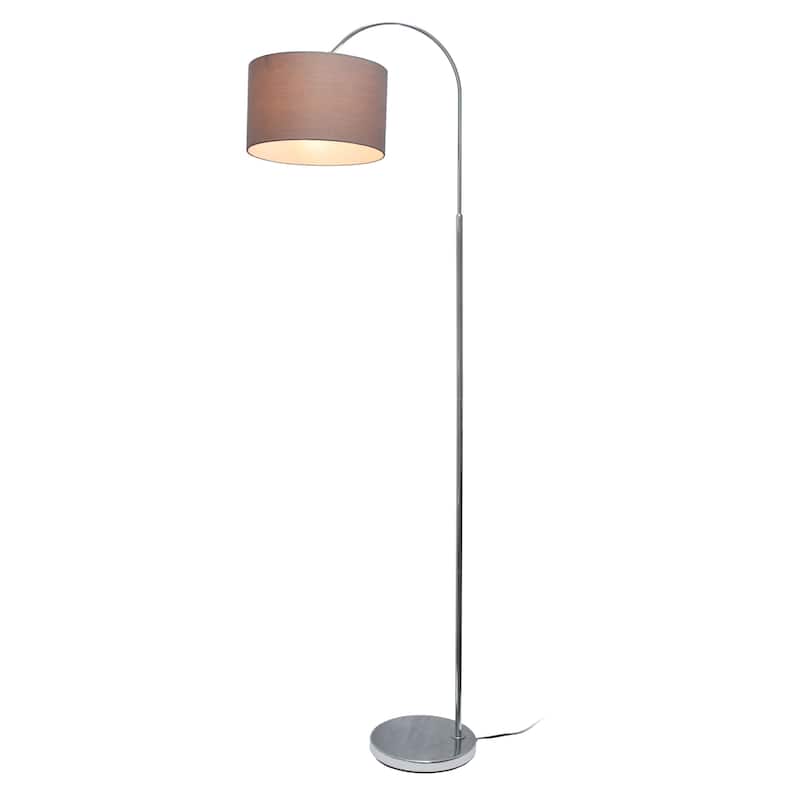 Arched Brushed Nickel Floor Lamp