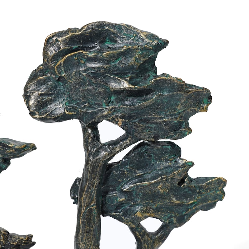 Resin Couple Love in the Park Statue Tabletop Decor