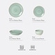 preview thumbnail 13 of 59, Gibson Home Stonebury 16 Piece Plates and Bowls - Handpainted Stoneware Dinnerware Set - Service for 4