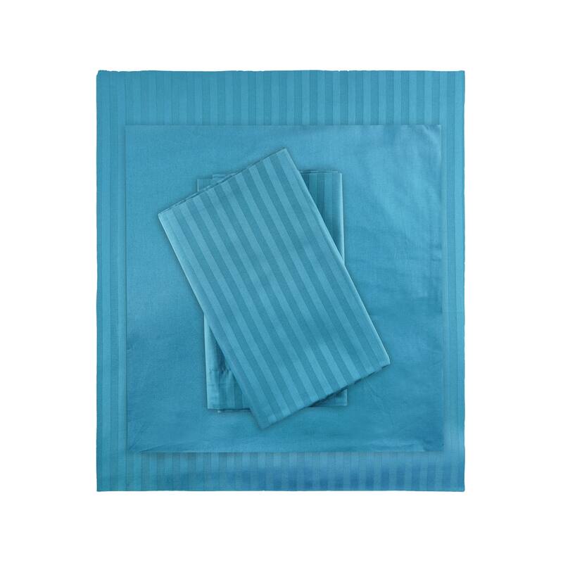 Satin Duvet Cover Set, High Quality Turkish Cotton Queen Size Set, 1 Duvet Cover, 1 Fitted Sheet and 2 Pillowcases