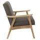 preview thumbnail 67 of 85, Weldon Mid-Century Fabric Upholstered Chair