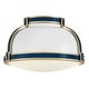 preview thumbnail 8 of 9, Hinkley Lighting 46351 Barton 2 Light 15" Wide Flush Mount Ceiling