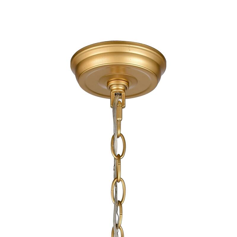 Elk Home Vellus Matte Black With Black Metal Shade 3 Light Pendant