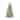 7' Metallic Platinum Artificial Tinsel Christmas Tree - Unlit - 7 Foot