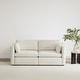 preview thumbnail 161 of 179, Mia Oversized Modular Sectional Fabric Sofa