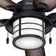preview thumbnail 11 of 15, Hunter 54" Key Biscayne Outdoor Ceiling Fan with LED Light Kit and Pull Chain, Damp Rated