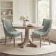 preview thumbnail 24 of 60, Martha Stewart Bedford Elmcrest Upholstered Dining Chair with Nailhead Trim