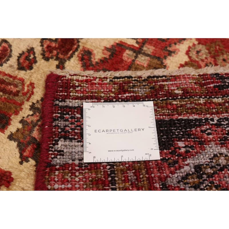 ECARPETGALLERY Hand-knotted Sarabi Red Wool Rug - 9'7 x 13'1