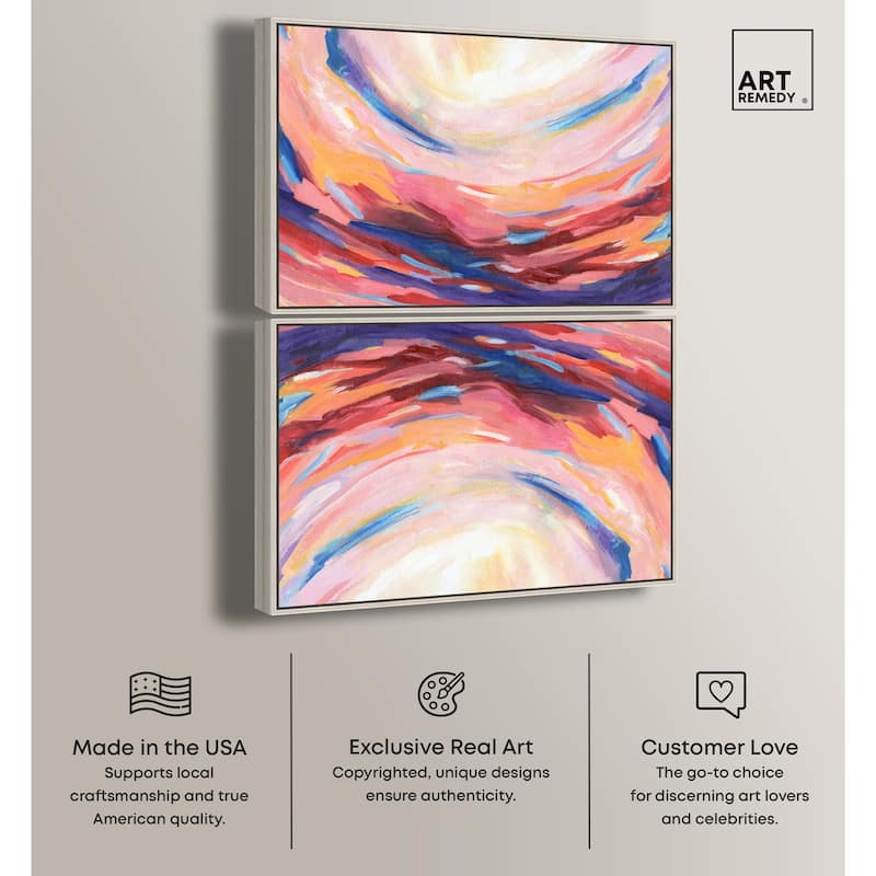 Harmony of Summer Canvas by Art Remedy