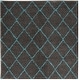 preview thumbnail 16 of 25, SAFAVIEH Arizona Shag Mame 1.2-inch Thick Rug 6'7" Square - Grey/Turquoise - Square