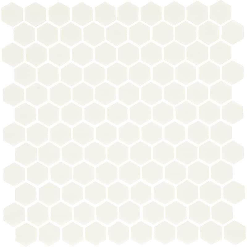 Daltile Uptown Glass 1" Hexagon Mosaic (18 PC Per Carton) (16.92 SQFT Per Carton)